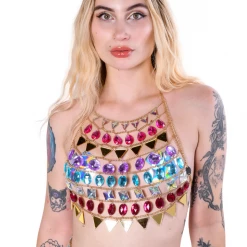 THE LUMI SHOP Desert Gypsy Jewel Top