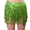 THE LUMI SHOP Holographic Sequin Skirt- Lime