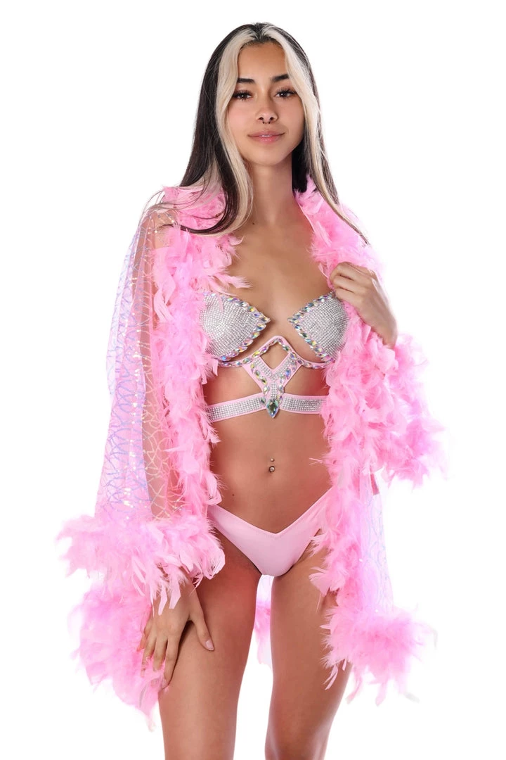 THE LUMI SHOP SUMMER 2022 FULL OUTFIT- Pink Diva (Top+Bottoms+Kimono) 3 THE LUMI SHOP SUMMER 2022 FULL OUTFIT- Pink Diva (Top+Bottoms+Kimono)