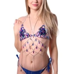 THE LUMI SHOP SPRING 2022 Violet Daisy Chain Top