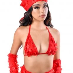 THE LUMI SHOP FUZZY 3D SETS Cherry Blossom 3D Top