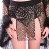 THE LUMi SHOP Sequin Skirts Gold Fireworks Handcrafted Sequin Skirt