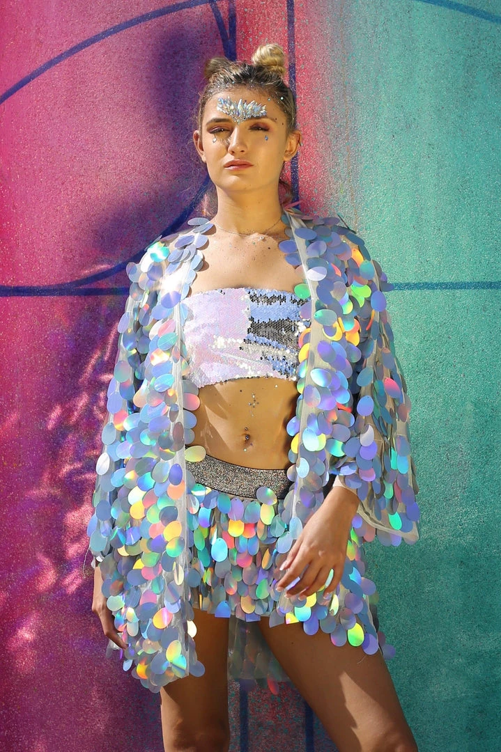 THE LUMi SHOP Pastel Meadow Sequin Kimono 7 THE LUMi SHOP Pastel Meadow Sequin Kimono