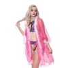 THE LUMi SHOP Fuzzy Kimono - Barbie Pink Signature Fuzzy Kimonos