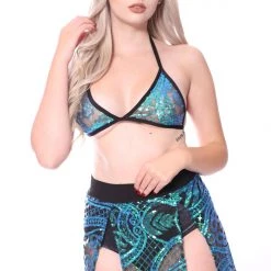 THE LUMi SHOP Sequin Sets Mermaid Handcrafted Sequin Set (Top & Skirt) 13 THE LUMi SHOP Sequin Sets Mermaid Handcrafted Sequin Set (Top & Skirt)