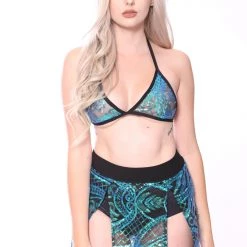 THE LUMi SHOP Sequin Sets Mermaid Handcrafted Sequin Set (Top & Skirt) 10 THE LUMi SHOP Sequin Sets Mermaid Handcrafted Sequin Set (Top & Skirt)