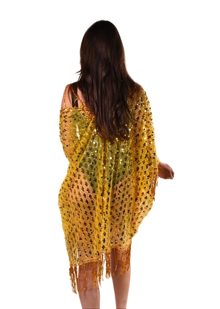 THE LUMI SHOP SPRING 2022 Sequin Tassel Kimono- Gold Treasure 9 THE LUMI SHOP SPRING 2022 Sequin Tassel Kimono- Gold Treasure