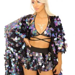 Lumishopusa Aura Unicorn Goddess Sequin Kimono Signature Sequin Kimonos