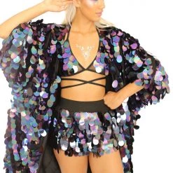 Lumishopusa Aura Unicorn Goddess Sequin Kimono Signature Sequin Kimonos