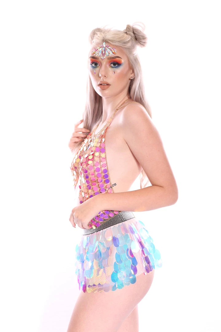THE LUMi SHOP Unicorn Tears Mini Sequin Skirt 15 THE LUMi SHOP Unicorn Tears Mini Sequin Skirt