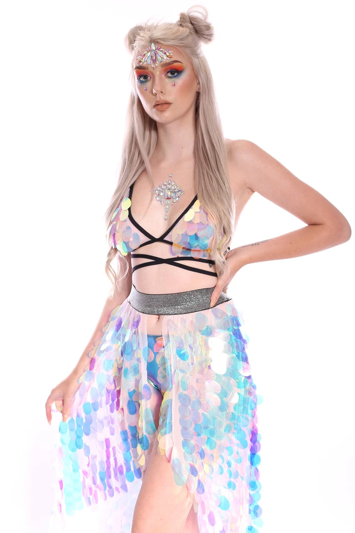 THE LUMi SHOP Unicorn Tears Sequin Skirt (Long) Sequin Skirts 3 THE LUMi SHOP Unicorn Tears Sequin Skirt (Long) Sequin Skirts