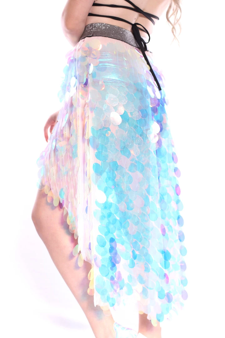 THE LUMi SHOP Unicorn Tears Sequin Skirt (Long) Sequin Skirts 4 THE LUMi SHOP Unicorn Tears Sequin Skirt (Long) Sequin Skirts