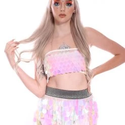 THE LUMi SHOP Cotton Candy Mini Sequin Skirt