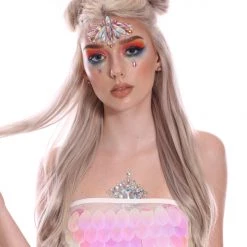 THE LUMi SHOP Cotton Candy Sequin Tube Top Sequin Tops