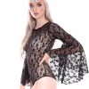 THE LUMi SHOP Goth Barbie Lace Bodysuit Bodysuits