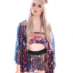 THE LUMi SHOP Moon Child Sequin Tube Top