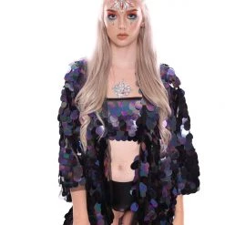Lumishopusa Aura Unicorn Goddess Sequin Kimono Signature Sequin Kimonos