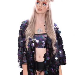 Lumishopusa Aura Unicorn Goddess Sequin Kimono Signature Sequin Kimonos