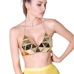 THE LUMi SHOP Tops Palace Queen Mirror Chain Top