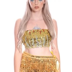 THE LUMi SHOP Sequin Tops Palace Queen Sequin Tube Top
