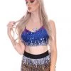 THE LUMi SHOP Deep Ocean Sequin Set (Bralette & Skirt) Sequin Sets