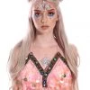 THE LUMi SHOP Barbie Pink Coin Sequin Halter Top Sequin Tops