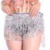 THE LUMi SHOP Silver Tassel Skirt