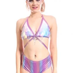 THE LUMi SHOP Sequin Bodysuits Lollipop Unicorn Tears Sequin Bodysuit