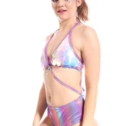 THE LUMi SHOP Sequin Bodysuits Lollipop Unicorn Tears Sequin Bodysuit