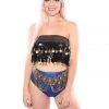 THE LUMi SHOP Sequin Coin Top - Black Tops