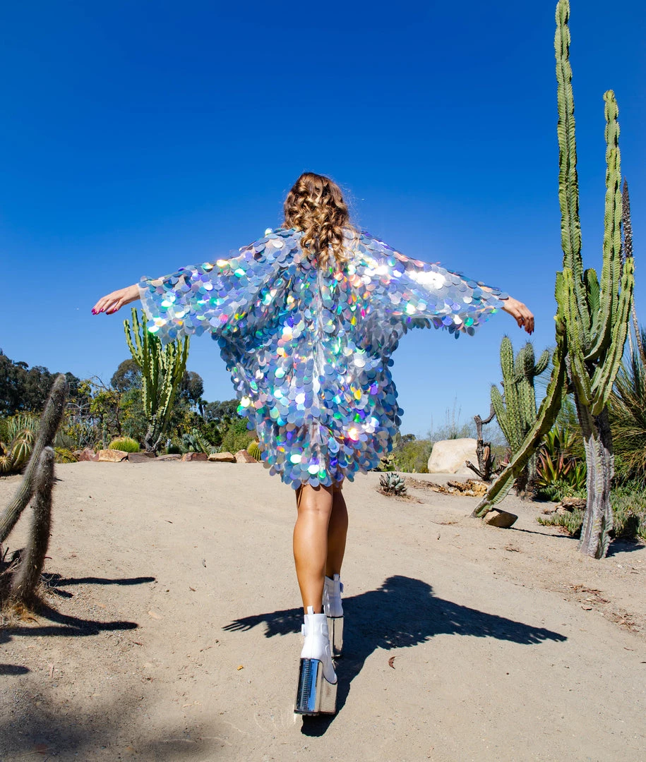 THE LUMi SHOP Pastel Meadow Sequin Kimono 24 THE LUMi SHOP Pastel Meadow Sequin Kimono