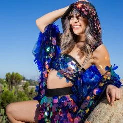 THE LUMi SHOP Moon Child Sequin Hood