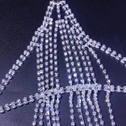 THE LUMi SHOP SPRING 2022 Rhinestone Tassel Top