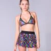 THE LUMi SHOP Rainbow Sequin Set (Bra + Skirt) Sequin Sets