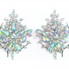 THE LUMi SHOP Rhinestone Crystal Jewel Pasties, Body/Chest Jewels Body & Chest Jewels