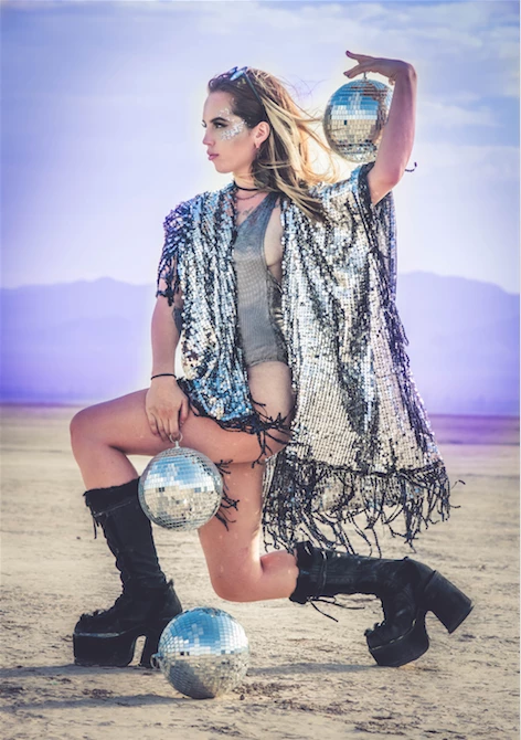 Lumishopusa Disco Sequin Tassel Kimono - Disco Ball 5 Lumishopusa Disco Sequin Tassel Kimono - Disco Ball