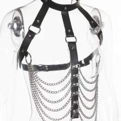 THE LUMi SHOP Black Angel Body Harness HARNESSES & CHAINS