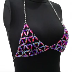 THE LUMi SHOP Tops Cosmic Muse Chain Top