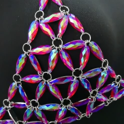 THE LUMi SHOP Tops Cosmic Muse Chain Top