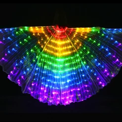 THE LUMi SHOP Rainbow LED Butterfly Wings (300 Lights, Batteries Not Included) 10 THE LUMi SHOP Rainbow LED Butterfly Wings (300 Lights, Batteries Not Included)