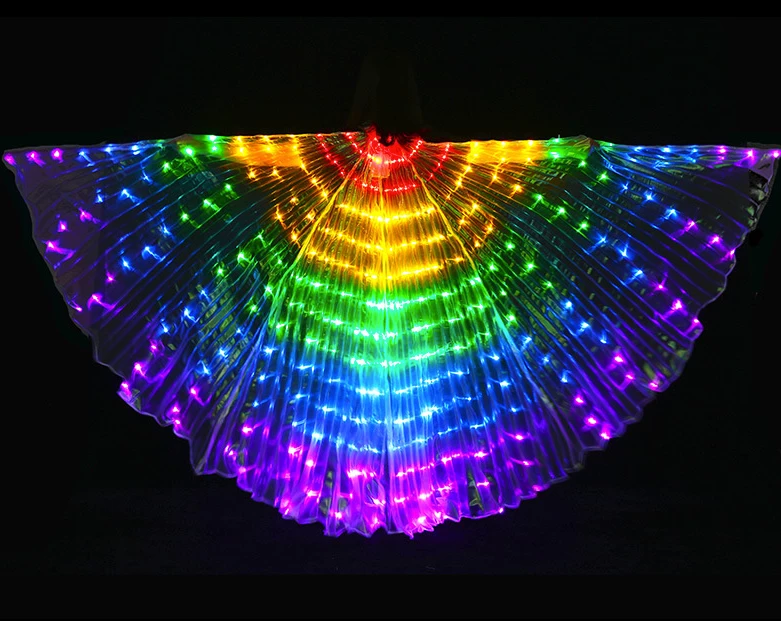 THE LUMi SHOP Rainbow LED Butterfly Wings (300 Lights, Batteries Not Included) 5 THE LUMi SHOP Rainbow LED Butterfly Wings (300 Lights, Batteries Not Included)