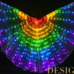 THE LUMi SHOP Rainbow LED Butterfly Wings (300 Lights, Batteries Not Included) 11 THE LUMi SHOP Rainbow LED Butterfly Wings (300 Lights, Batteries Not Included)