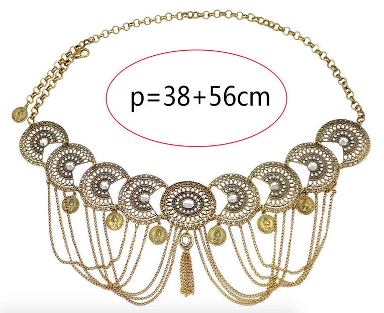 THE LUMi SHOP Boho Chain Belt - Silver 6 THE LUMi SHOP Boho Chain Belt - Silver