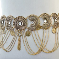 THE LUMi SHOP Boho Chain Belt - Gold