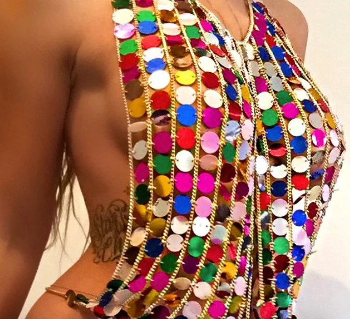 THE LUMi SHOP Tops Rainbow Goddess Top 5 THE LUMi SHOP Tops Rainbow Goddess Top