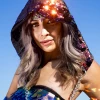 THE LUMi SHOP Moon Child Sequin Hood