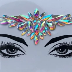 THE LUMi SHOP Pixie Iridescent Rhinestone Crystal Face Jewels
