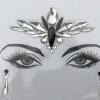 THE LUMi SHOP Black Angel Rhinestone Crystal Face Jewels