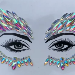 THE LUMi SHOP Pixie Wings Rhinestone Crystal Face Jewels