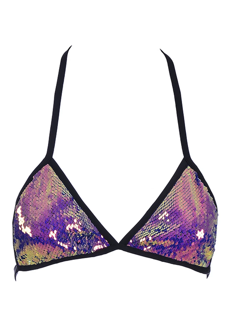 THE LUMi SHOP Sequin Tops Gypsy Sequin Triangle Top 6 THE LUMi SHOP Sequin Tops Gypsy Sequin Triangle Top